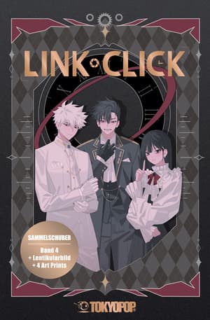 Link Click - Tokyopop - Band 04 (Abschlussband) + Box (1)