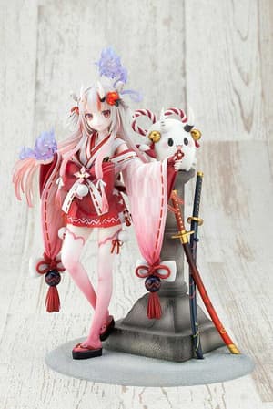 Nakiri Ayame - Shrine Maiden Fortune Outfit - Kotobukiya - 2