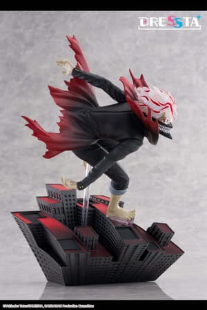 DANDADAN DRESSTA Statue Figure - Okarun (Transformed) - 1