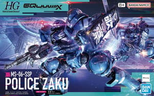 MS-06-SSP Military Police Zaku - Mobile Suit Gundam GQuuuuuuX - HG 1/144 - Modelkit - Bandai Spirits (1)