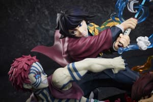 Tanjiro Kamado & Giyu Tomioka vs Akaza - Aniplex - 9