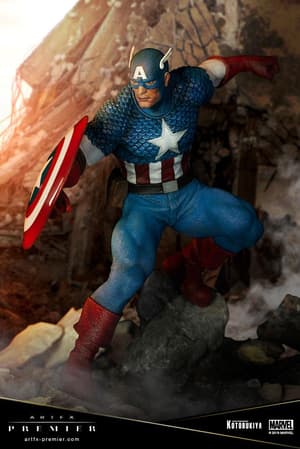 Captain America - ARTFX Premier - Kotobukiya - 2