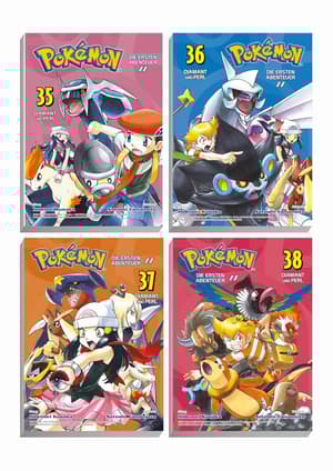 Pokémon – Manga Pack 10 – Bundle 10: Diamant und Perl 2 (1)
