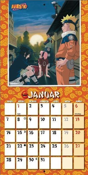 Naruto Wandkalender 2008 - 4