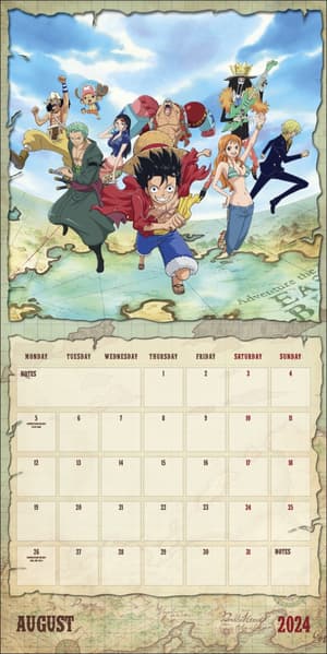 One Piece Broschurkalender 2024 (1)