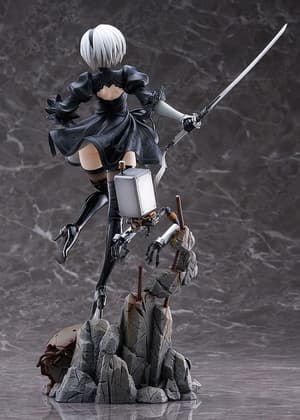 NieR:Automata Ver1.1a 2B (YoRHa No.2 Type B) 1/7 Scale PVC Statue by Max Factory - 14
