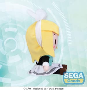 Rin Kagamine - Uniform - Fuwa Petit Mini Plüschtier - Sega (16 cm) - 3