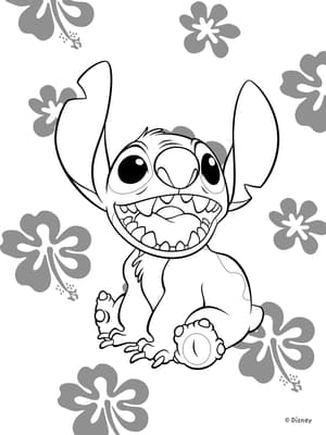 Stitch - Malspass mit 3d-Sticker - 7