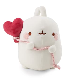 Molang mit Herzballon - Molang - Plüschfigur (12 cm) (1)
