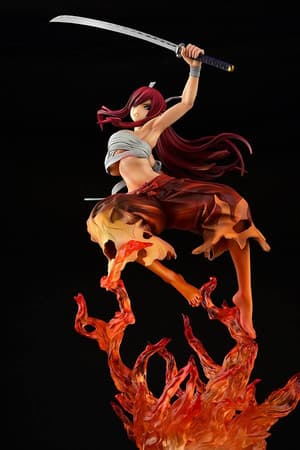 Erza Scarlet - Samurai Light Flame Manjo: Kurenai - Rouge - Orca Toys - 13