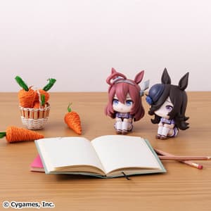 Mihono Bourbon & Rice Shower - Uma Musume Look Up Set - Megahouse (9)