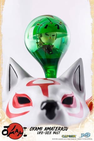 Amaterasu 1/1 Life-Size Bust – Okami – First 4 Figures - 11