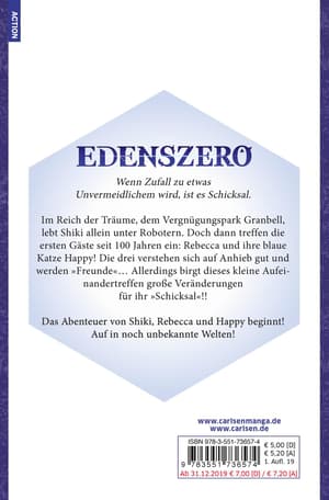 Edens Zero - Carlsen - Vol. 1 - 3