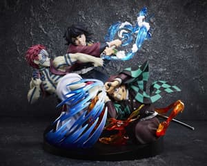 Tanjiro Kamado & Giyu Tomioka vs Akaza - Aniplex - 1
