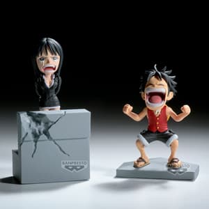 Monkey D. Ruffy & Nico Robin - One Piece - WCF Log Stories - Banpresto (1)