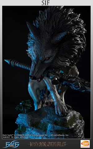 Sif, der Große Grauwolf – Dark Souls Statue 1/4 von First 4 Figures - 33
