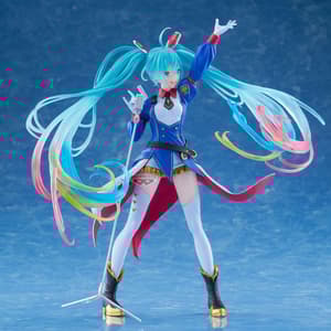 Hatsune Miku - Gundam 45th x Hatsune Miku - Banpresto Evolve (1)