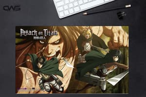 Eren, Mikasa & Armin - Spielmatte - Attack on Titan - 28721 - 1