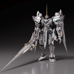 Argreion, the Argent Knight - Moderoid Model Kit - Good Smile Company - Neuauflage - 4