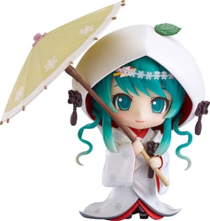 Nendoroid Snow Miku: Strawberry White Kimono Ver. - 1