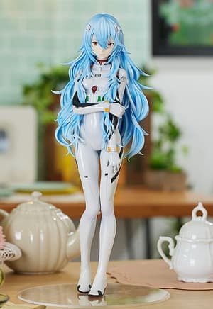 Rei Ayanami - Long Hair- XL - Neon Genesis Evangelion Pop Up Parade - Good Smile Company - 6