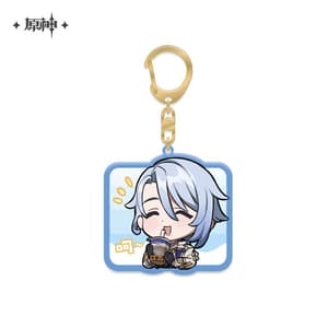 Ayato Kamisato (Chibi Stamp Series) - Genshin Impact - Acrylanhänger - miHoYo (1)