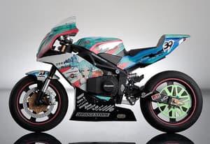 ex:ride Spride.07 TT-Zero 13 - GOOD SMILE Racing Motorrad für Figmas - 3