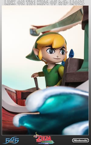 Link auf dem Roten Leuenkönig – First 4 Figures Statue - 13