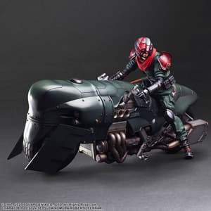 Shinra Elite Security Officer and Bike - Final Fantasy VII Remake Play Arts Kai - Square Enix - 15