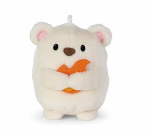 Eisbär Snono - mymochi - Plüsch (mit Flamme u. Drachenkostüm in Geschenkbox) (8cm)  (1)