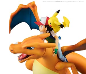Ash Ketchum with Pikachu and Charizard - Megahouse G.E.M. Series - 4