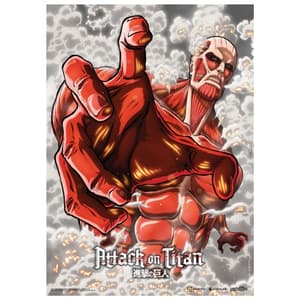 Colossal Titan - Attack on Titan - Fabric Poster - Popbuddies (1)