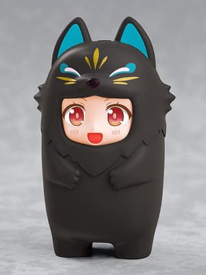 Kitsune - Black - Nendoroid More: Face Parts Case - 2