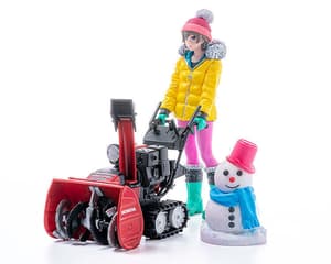 PLAMAX MF-62: minimum factory Minori with Honda Small Snow Plow HSS1170n (JX) - 1