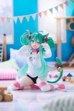 Hatsune Miku - Nekomimi T-Shirt - Desktop Cute - Taito - Neuauflage (5)