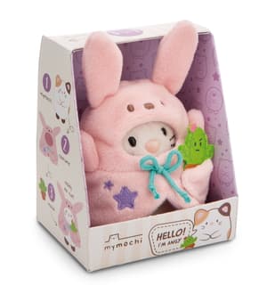 Katze Angy - mymochi - Plüsch (mit Kaktus und Hasenkostüm) (8cm)  (1)
