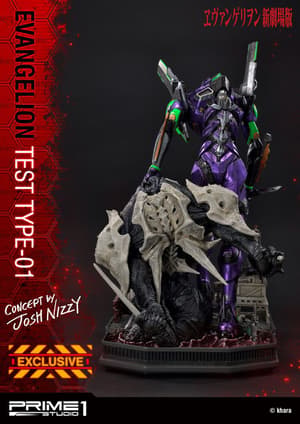 EVA-01 Test-Type Statue – Exclusive Version with Special Head (Neon Genesis Evangelion) - 3