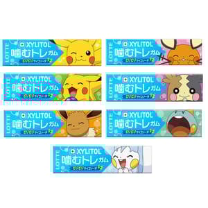 Pokemon - XYLitol Kaugummi mit Soda-Geschmack - verschiedene Motive - Lotte - 21 g (1)