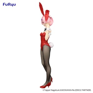 Ram - Re:Zero BiCute Bunnies - Red Color - Furyu (2)