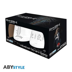 Kira & L - Death Note - 2 Gläser Set - AbyStyle (1)