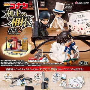 Detective Conan Desktop Figure File.2 - 6 pieces - complete set - 5