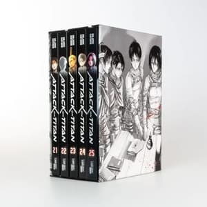 Attack On Titan – Band 21–25 mit Schuber - 5