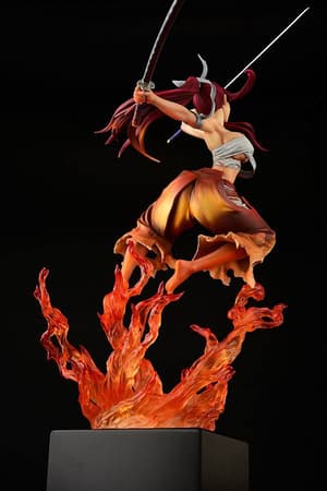 Erza Scarlet - Samurai Light Flame Manjo: Kurenai - Rouge - Orca Toys - 17