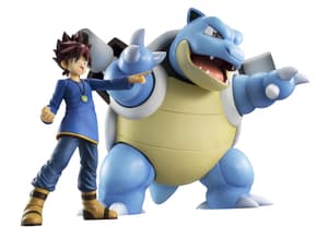 Gary Oak and Blastoise - Pokemon G.E.M. - Megahouse - 4
