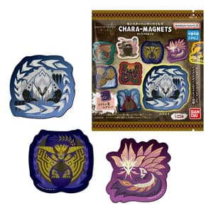 Random Selection - MONSTER HUNTER WILDS CHARA MAGNETS - Candy Toys - Bandai - 4