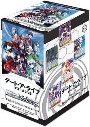 Weiss Schwarz - Date A Live - Booster Packung (8 Karten) - Englische Version - 1