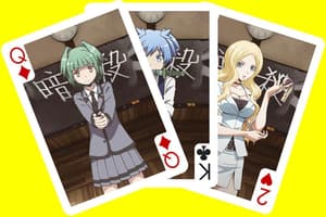 Assassination Classroom Playing Cards Characters - 2