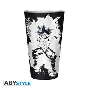 Goku/ Vegeta - großes 400 ml Glas - Dragon Ball - AbyStyle - 3