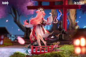Genshin Impact PVC Statue 1/7 Yae Miko Astute Amusement Ver. (28 cm) – Apex - 37
