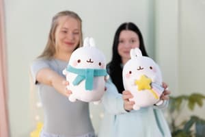 Molang mit Sternschnuppe - Molang - Plüsch in Geschenkverpackung (24 cm) (1)